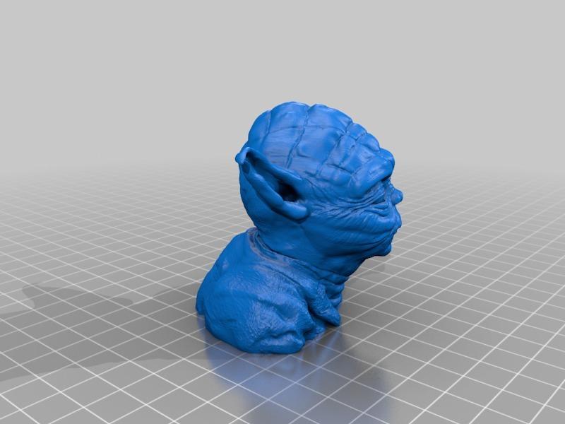 尤达大师3D打印模型