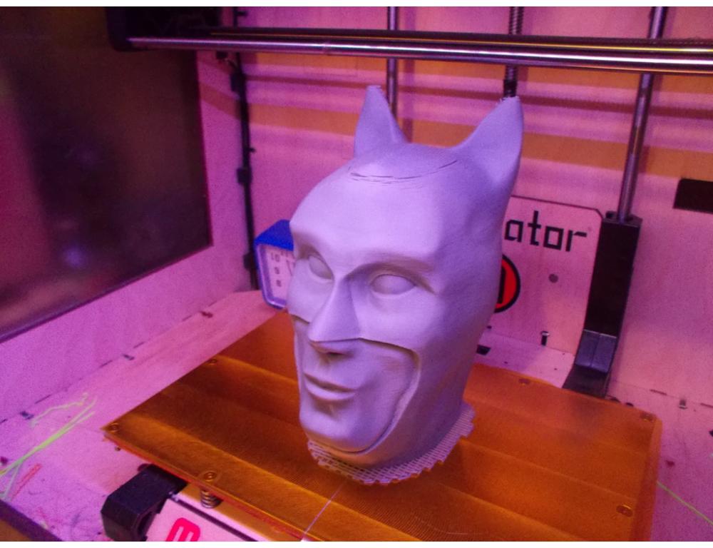 蝙蝠侠头像3D打印模型