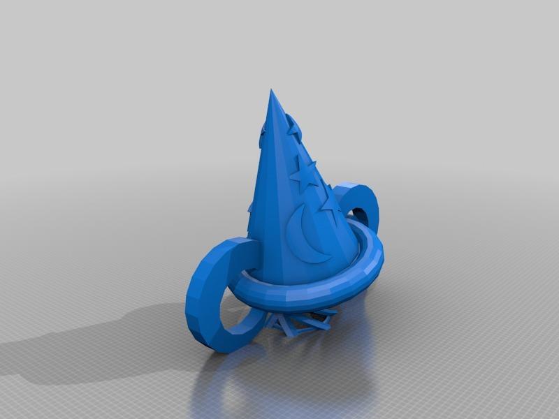米奇星帽子3D打印模型
