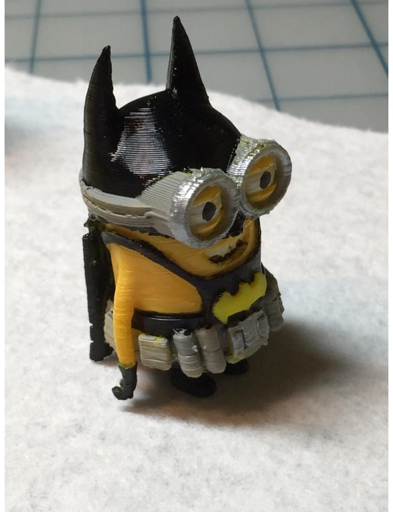 小黄人版蝙蝠侠3D打印模型