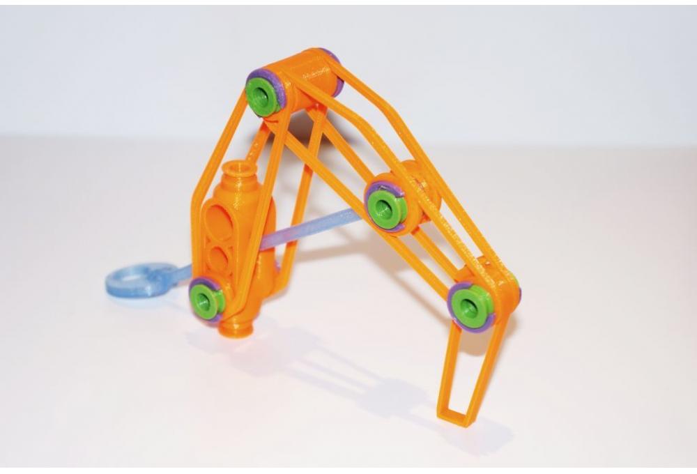 蜘蛛车3D打印模型