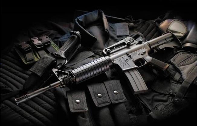 M4 卡宾枪3D打印模型
