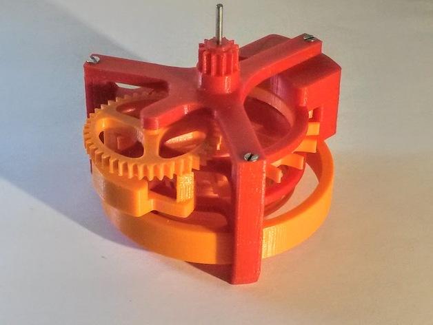 齿轮手表3D打印模型