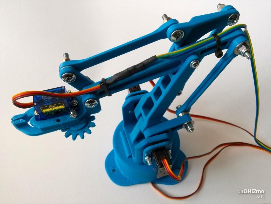 机械臂3D打印模型