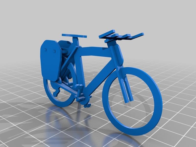 自行车零件板（可组装）3D打印模型
