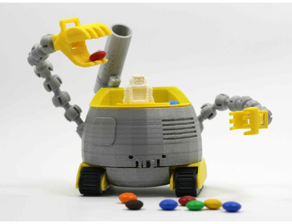 小机器人3D打印模型