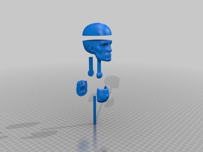 德克斯特小人3D打印模型