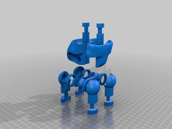 德克斯特小人3D打印模型