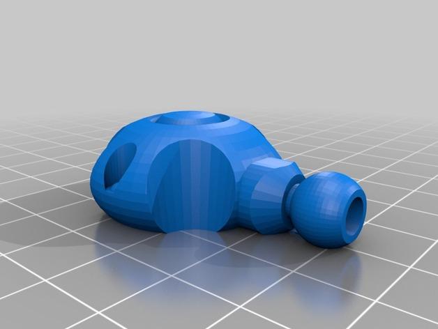 鲨鱼机器人3D打印模型