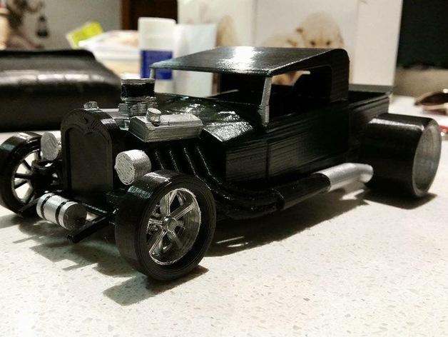 1929福特车模型3D打印模型