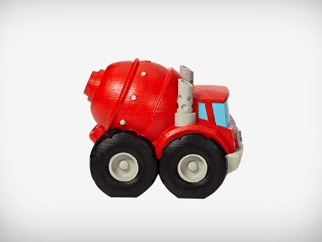 搅拌机玩具3D打印模型