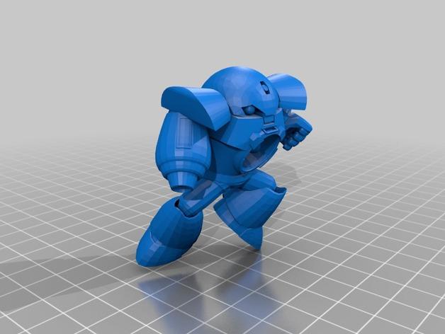 酷炫机器人3D打印模型