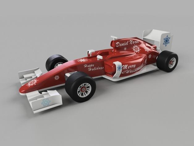 C1赛车3D打印模型