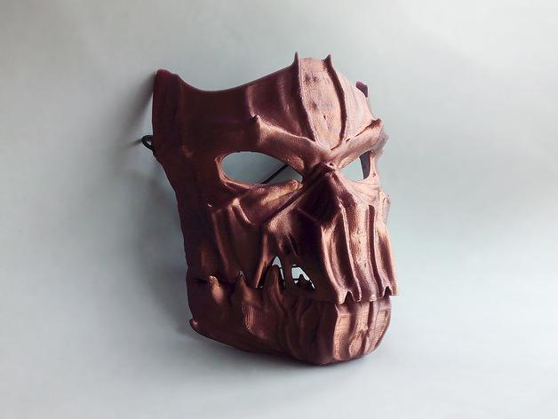 黑暗的面具3D打印模型