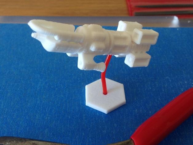 小型船舶建造3D打印模型