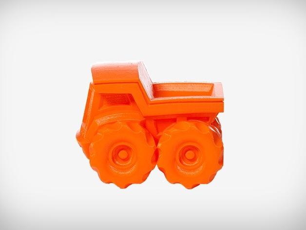 重型牵引车3D打印模型