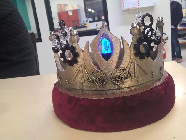 珍妮的皇冠3D打印模型