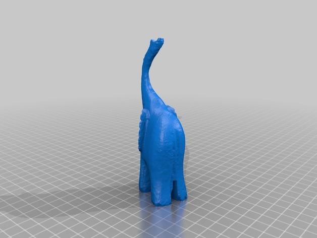 幸运象3D打印模型