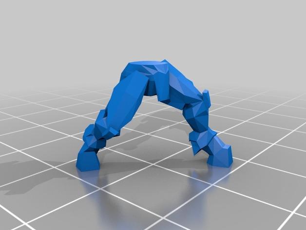 隐形战士3D打印模型