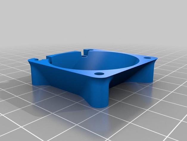 风扇适配器3D打印模型