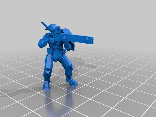 火战士3D打印模型