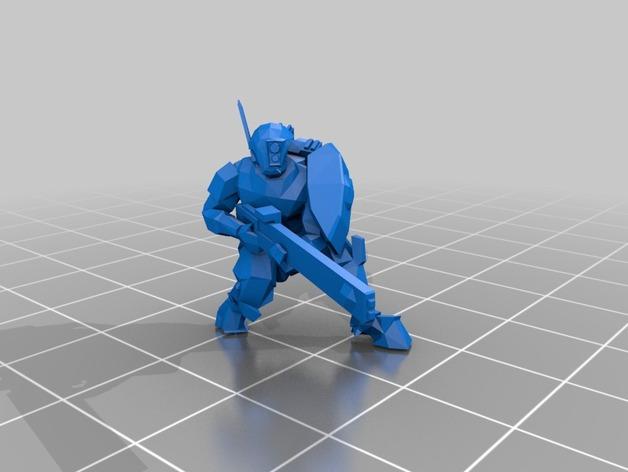 火战士3D打印模型