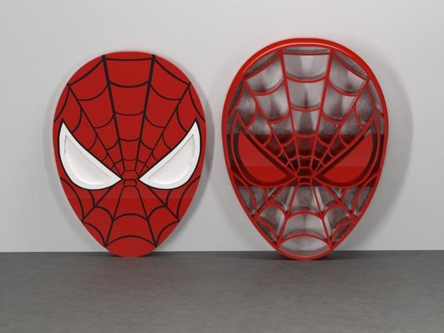 蜘蛛侠饼干模具3D打印模型