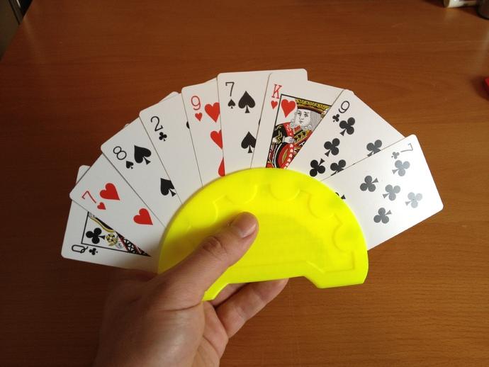 神器-扑克牌夹3D打印模型