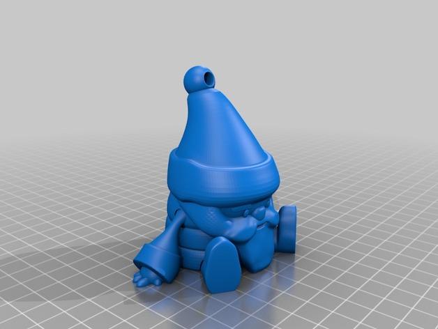 圣诞玩偶3D打印模型