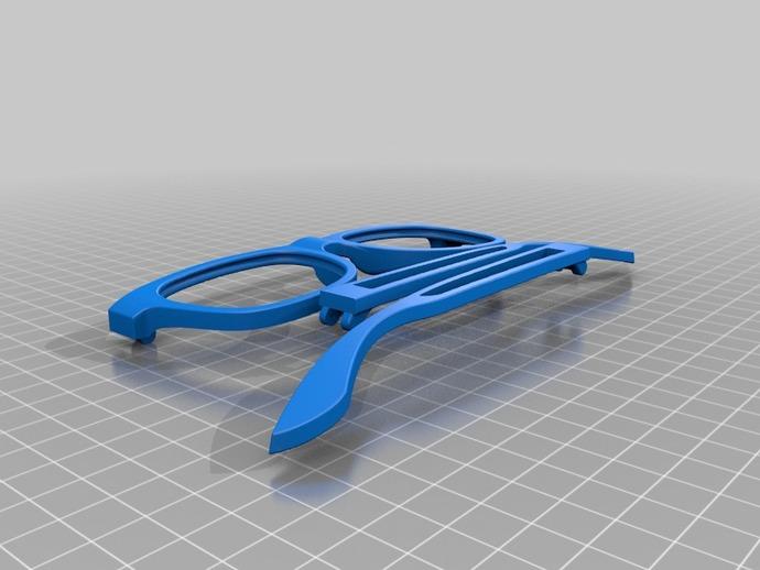 3D打印眼镜3D打印模型