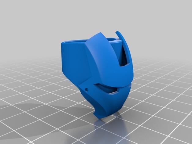 漫威钢铁侠戒指3D打印模型