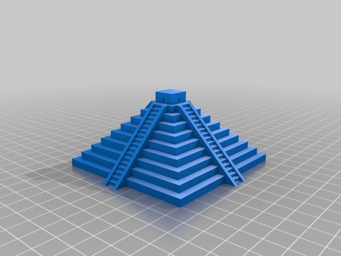 矩形建筑3D打印模型