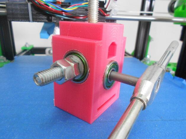 旋转螺栓3D打印模型