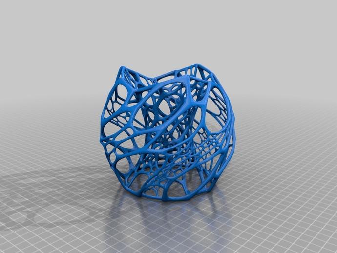 蜂窝灯3D打印模型