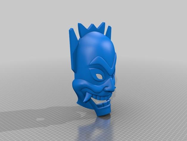 神通面具3D打印模型