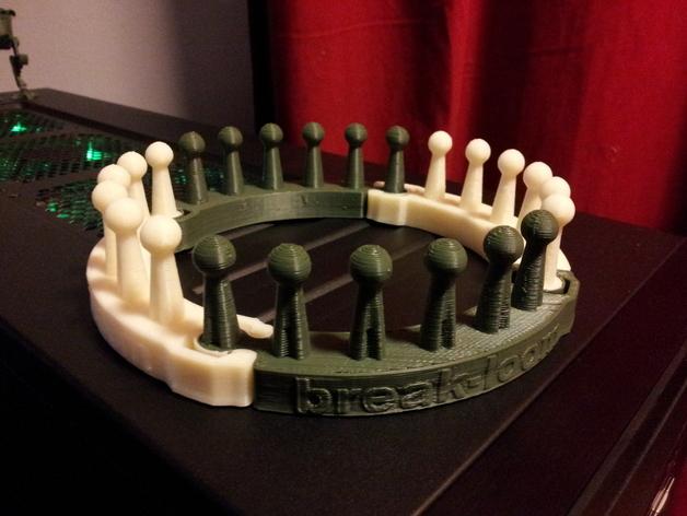 断织机3D打印模型