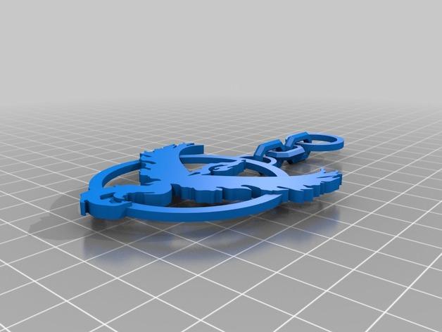 口袋妖怪钥匙扣3D打印模型