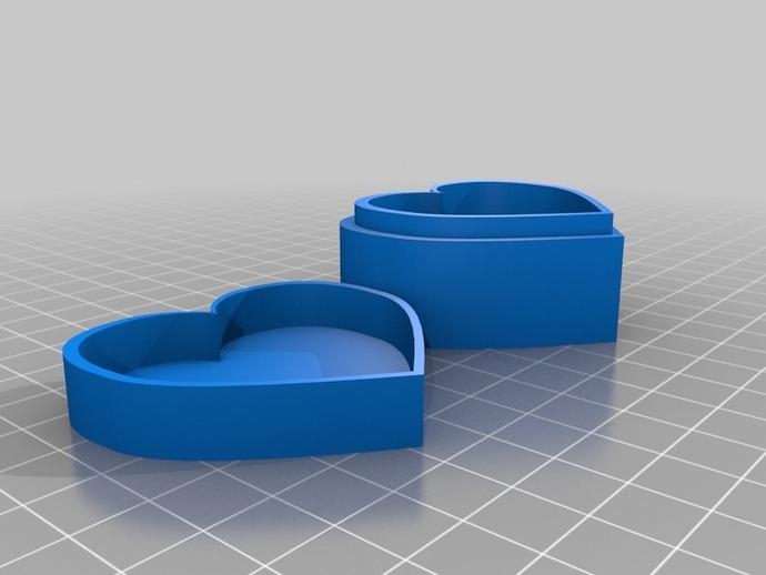 婚礼糖果盒3D打印模型