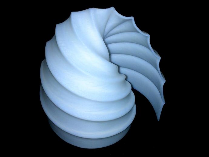 海螺台灯3D打印模型