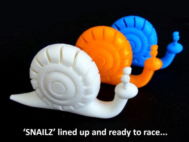 蜗牛便签支架3D打印模型