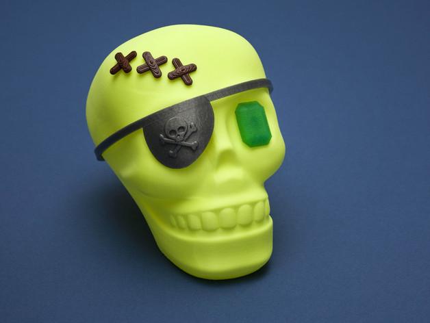 头骨玩具3D打印模型