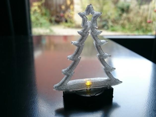 圣诞树灯3D打印模型