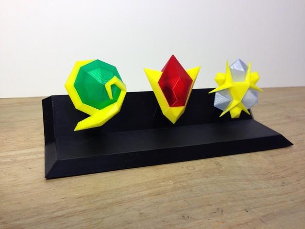 塞尔达传说 时之笛3D打印模型