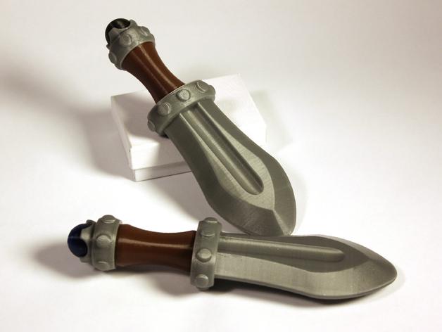 儿童玩具剑3D打印模型