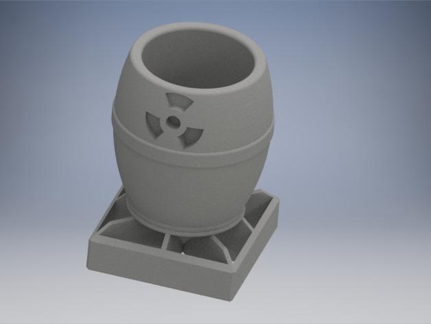 弹射罐3D打印模型