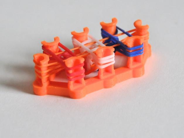 彩虹织机3D打印模型