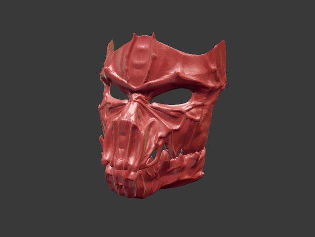 暗黑面具3D打印模型