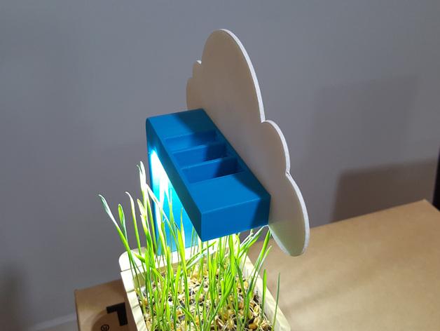 云的花盆3D打印模型