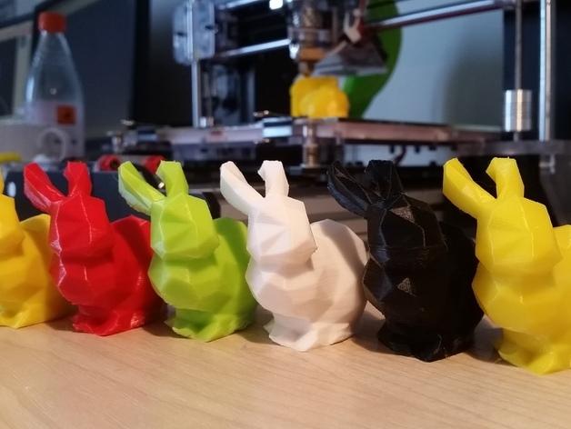 斯坦福兔子3D打印模型