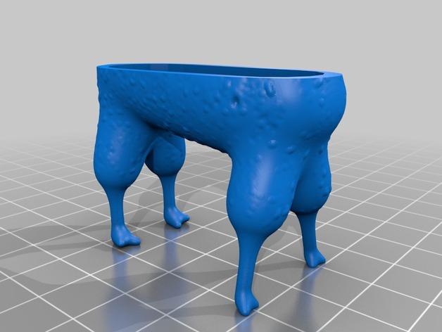 羊驼礼物盒3D打印模型